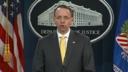 Rosenstein: Conspiracy Was Part of Larger Operation
