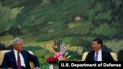 Hagel Visits China