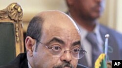 Ethiopia's Prime Minister Meles Zenawi (File)