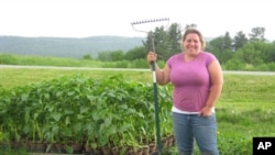 Margaret Evans says selling shares to customers helped lessen the risk of starting her new farm in Vermont.