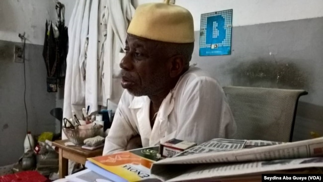 Amadou Mactar Gaye, à Dakar, au Sénégal, le 4 juin 2017. (VOA/Seydina Aba Gueye)