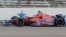 Marco Andretti drives through Turn 4 during the IndyCar auto race, June 8, 2013, in Fort Worth, Texas. 