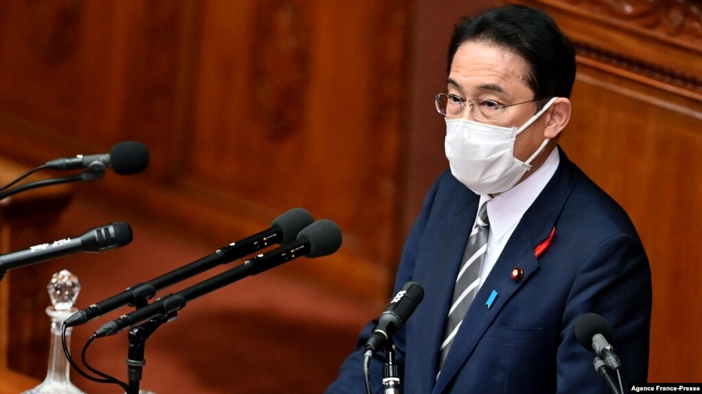 日本新任首相岸田文雄。(photo:VOA)