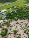 Floodwaters overtake Maasai Mara National Reserve in Narok County, Kenya, leaving dozens of tourists stranded on May 1, 2024.