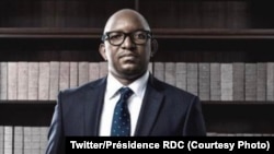 Ministre wa Yambo ya sika ya RDC Jean-Michel Sama Lukombe, 15 février 2021. (Twitter/Président RDC)