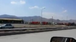 ادامه اعتصاب کامیون‌داران در فولادشهر اصفهان - روز دوشنبه ۹ مهر