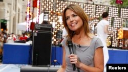 Savannah Guthrie, co-conductora del popular programa matutino de NBC, "Today" no irá a las Olimpiadas de Rio de Janeiro por temor al Zika. 