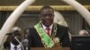 Zimbabwean President Emmerson Mnangagwa delivers his State of the nation address at the opening session of parliament in Harare, Tuesday Oct. 1, 2019. 