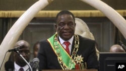 President Emmerson Mnangangwa At SONA