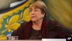 Komisaris Tinggi PBB untuk Hak Asasi Manusia, Michele Bachelet