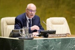 Wakil Sekjen PBB untuk urusan kontra-terorisme, Vladimir Voronkov.