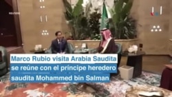 Marco Rubio es recibido en Arabia Saudita