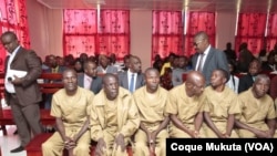 Réus do caso Kalupeteca, Tribunal Provincial de Huambo, Angola