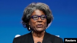 Bà Linda Thomas-Greenfield.