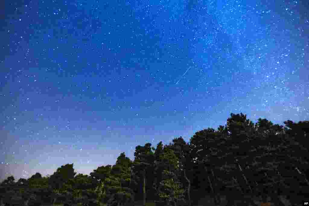 Spain Perseid Meteor Shower