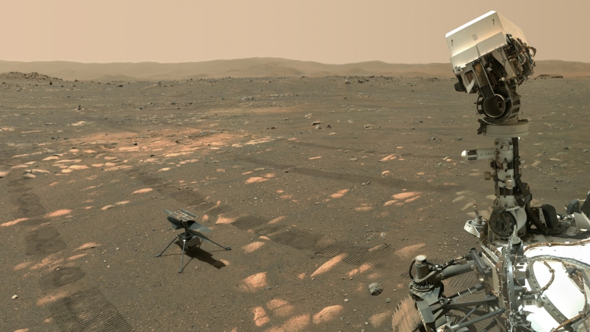NASA is preparing for the first helicopter flight test on Mars