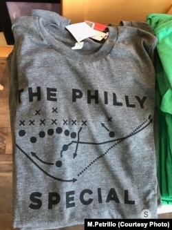 Philadelphia Independents is almost sold out of the new Philly Special T-shirt.