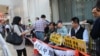 Rare manifestation de commerçants expulsés à Pékin