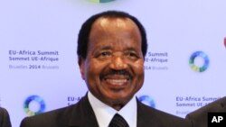 Shugaban Kamaru Paul Biya wanda yanzu ya kwashe shekaru 34 yana mulkin kasar kuma yana neman zarcewa na wasu shekaru bakwai