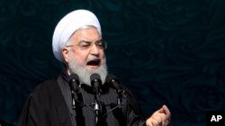 Madaxweynaha Iran Hassan Rouhani 