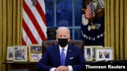 El presidente Joe Biden tiene previsto hacer declaraciones sobre política exterior el jueves 4 de febrero de 2021.