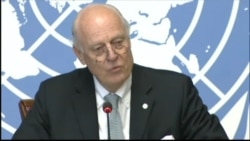 De Mistura on Situation in Aleppo, Syria