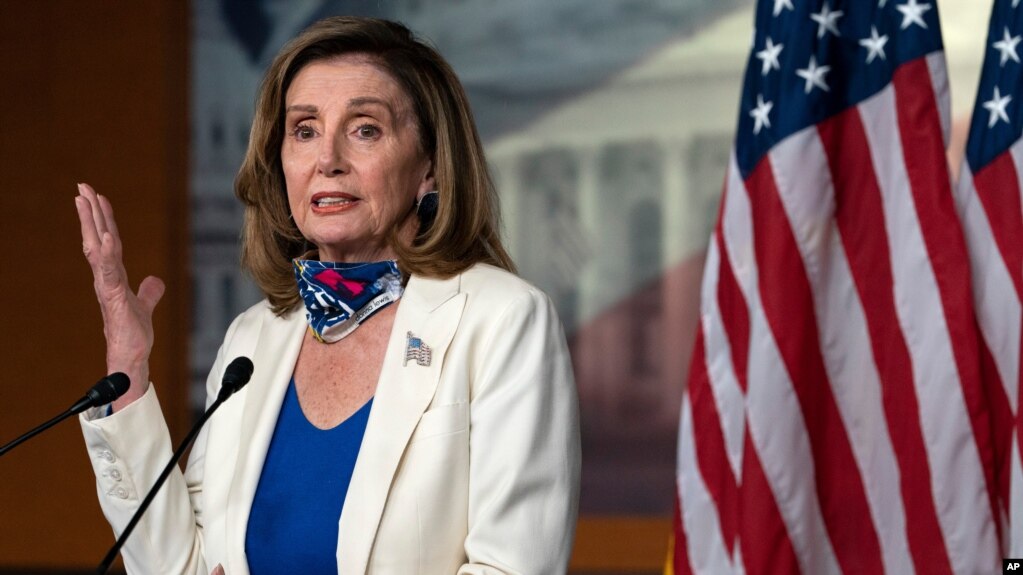 Chủ tịch Hạ viện Mỹ Nancy Pelosi.