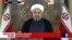 This image made from video broadcast on Press TV, Iran's English language state-run channel shows President Hassan Rouhani making a statement in Tehran following announcement of the Iran nuclear deal, July 14, 2015.