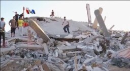 Parkour di Reruntuhan Gaza