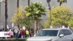 Trabajadores del Hotel Virgin en Las Vegas se mantienen en huelga