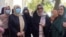 Aksi protes sekelompok perempuan di Kabul, Afghanistan, 16 September 2021 dalam tangkapan layar yang diperoleh dari video media sosial. (ZAKIA KAWYAN/via REUTERS)