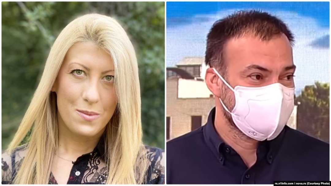 Jelena Zorić i Aleksandar Cvrkotić nagrađena televizijska ekipa N1 (Foto: N1 i Nova.rs)