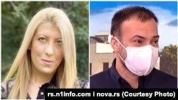 Jelena Zorić i Aleksandar Cvrkotić nagrađena televizijska ekipa N1 (Foto: N1 i Nova.rs)