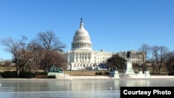 Capitol Hill (congress) building in Washington, DC. (Diaa Bekheet/VOA)