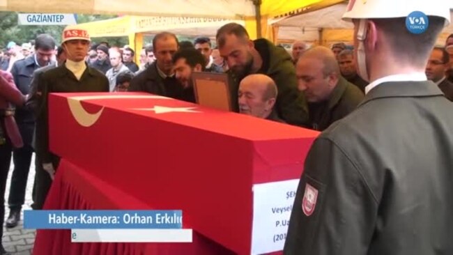 İdlib'de Hayatını Kaybeden Asker İçin Gaziantep’te Tören