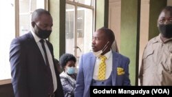 Harare Mayor Jacob Mafume and Lawyer Tonderai Bhatasara 