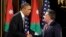 President Obama, left, and Jordan's King Abdullah in Amman, Jordan March 22, 2013