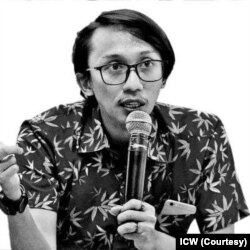 Peneliti ICW Wana Alamsyah. (Foto: Coutesy/ICW)