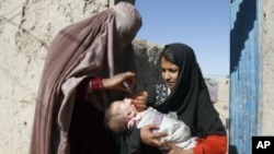 Tens of thousands of Afghan children in insecure areas may miss out on polio immunizations due to controls by Islamic militants.