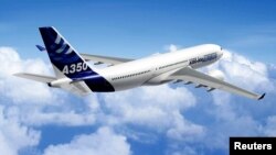 Một chiếc máy bay của A350 của Airbus. Hiện chưa rõ ngay là Bamboo Airways thuê những loại máy bay nào.