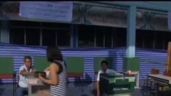 2014-02-02 美國之音視頻新聞: 泰國國會大選在局勢動蕩中展開