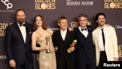 "Poor Things" at 81st Annual Golden Globe Awards in Beverly Hills