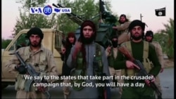 VOA60 America - Islamic State militants released a new video threatening Washington D.C. with terror attacks