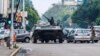 FILE: Members of the military in Harare Central Business District when the military toppled the late former President Robert Mugabe in 2017
