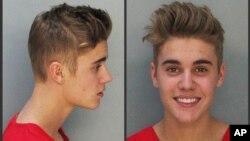 Justin Bieber bị cảnh sát thành phố Miami bắt giữ vì lái xe khi đã uống rượu và chống trả cảnh sát.