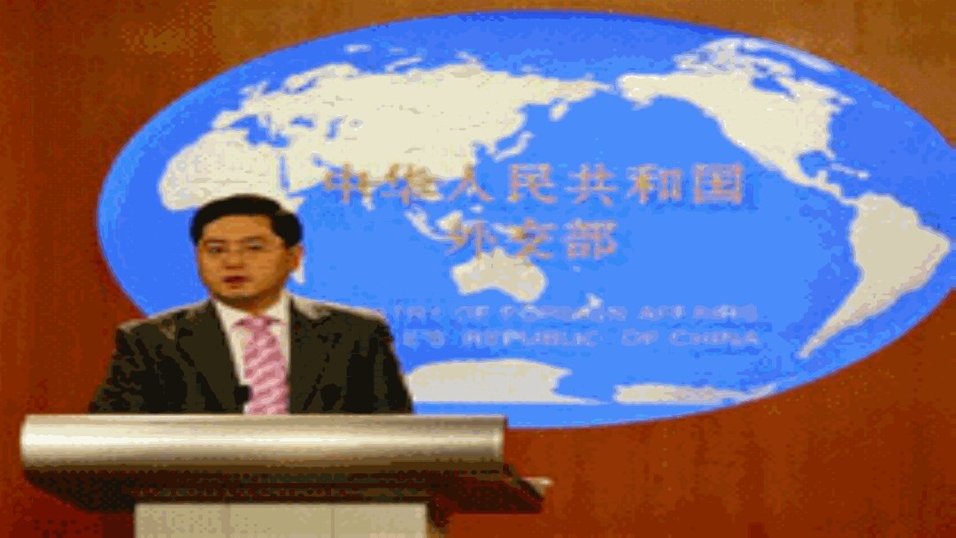 中国外交部发言人秦刚（资料照片）