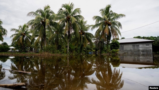 En Fotos | Miles de damnificados deja el paso de la tormenta Sara por Honduras y Belice