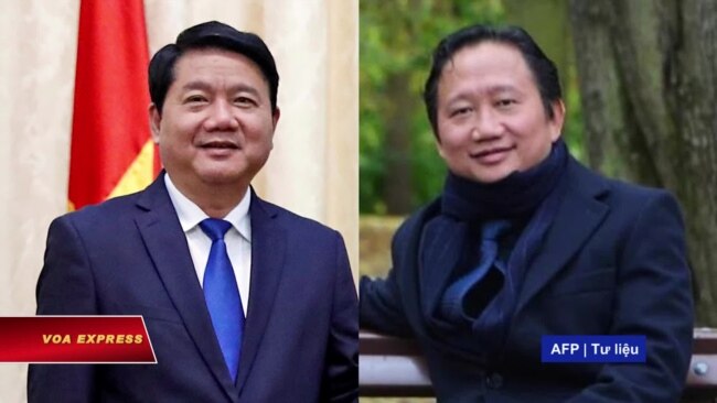Việt Nam ra cáo trạng đối với ông Đinh La Thăng và ông Trịnh Xuân Thanh