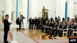 Дмитрий Медведев на встрече с представителями незарегистрированных партий