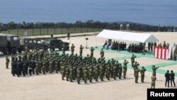 日本自卫队2016年3月在与那国岛设立一个新军事基地。